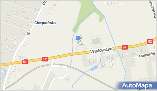 Przy Złotej Rybce, Wadowicka 5a, Inwałd 34-120 - Bezpłatny - Parking
