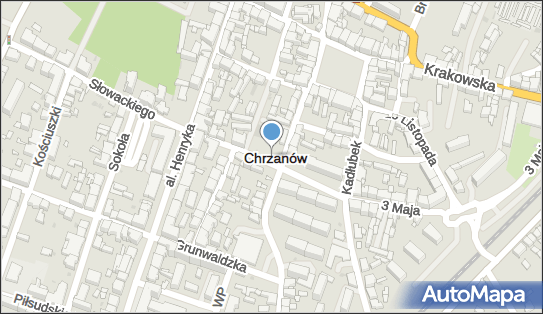STRZEŻONY CAŁODOBOWY, Świętokrzyska 13, Chrzanów 32-500 - Bezpłatny - Parking