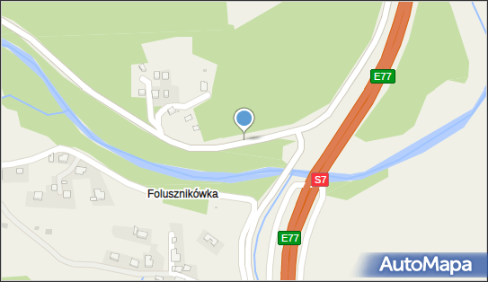 zatoka parkingowa, Pcim, Pcim 32-432 - Bezpłatny - Parking