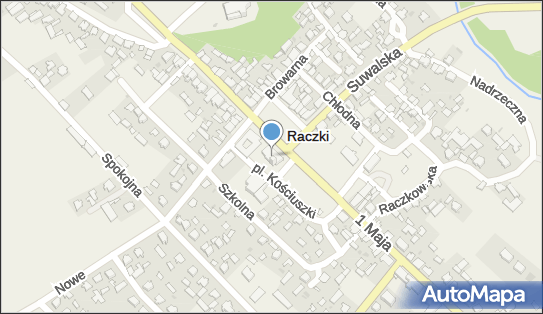 Gminna Biblioteka Publiczna, Plac Kościuszki 37, Raczki 16-420 - Biblioteka, numer telefonu, NIP: 8442044524