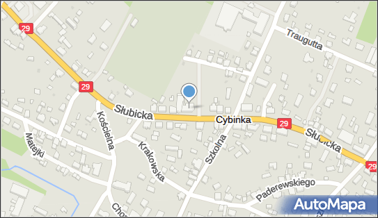 Publiczna Miasta i Gminy, Słubicka 28, Cybinka 69-108 - Biblioteka, numer telefonu