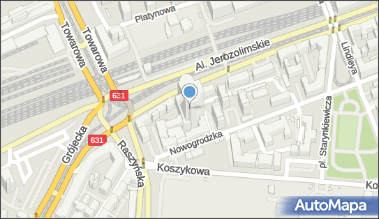 Millenium Plaza, DW 631, Aleje Jerozolimskie, Warszawa - Biurowiec