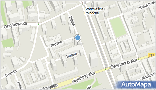 PAST, Zielna 39, Warszawa 00-108 - Biurowiec