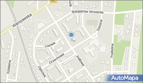 Szkolna 6 (Osiedle Przylesie), Szkolna 6, Łask 98-100 - Biurowiec