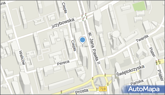 Za Żelazną Bramą, Atrium City, Al. Jana P, Aleja Jana Pawła II - Biurowiec