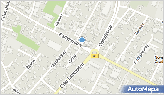 BNP Paribas - Wpłatomat, Partyzantów 60/62, Zamość 22-400
