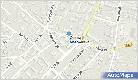 BNP Paribas - Wpłatomat, Pocztowa 1, Ostrów Mazowiecka 07-300