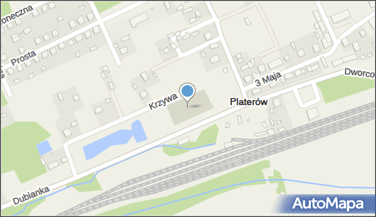 Gminny, Dubianka, Platerów 08-210 - Boisko sportowe
