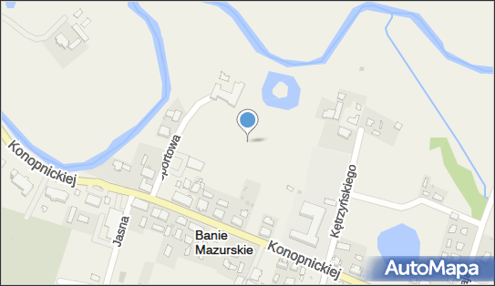 LKS Pogoń Banie Mazurskie, Sportowa 2, Banie Mazurskie 19-520 - Boisko sportowe
