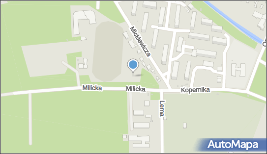 Stadion Miejski im. Józefa Nojiego, Milicka / Mickiewicza 66-530 - Boisko sportowe
