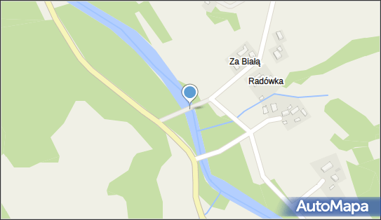 rz. Biała, DW 981, Za Białą - Bród