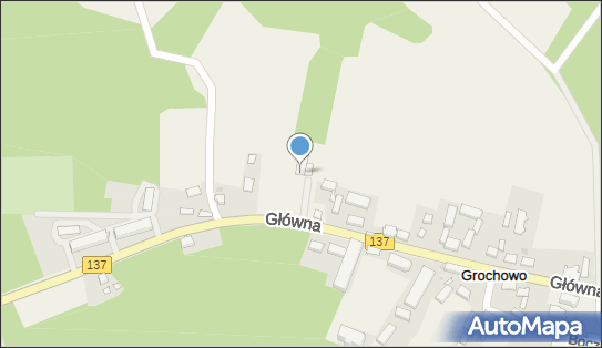 Świetlica wiejska w Grochowie, DW137, Główna 7, Grochowo 69-200 - Centrum kultury