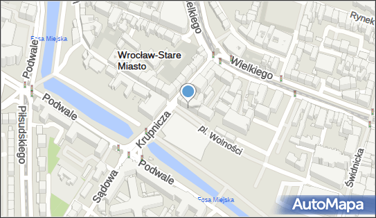 Centrum zjazdów, Plac Wolności, Wrocław - Centrum zjazdów