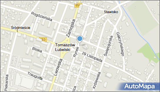 Św.Mikołaja, Rynek 14, Tomaszów Lubelski 22-600 - Cerkiew