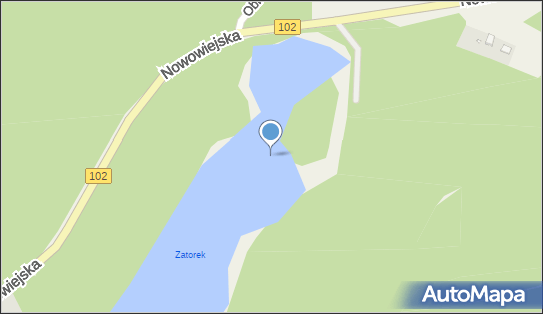 Jezioro Zatorek, Nowowiejska, Wisełka 72-513 - Ciekawe miejsce