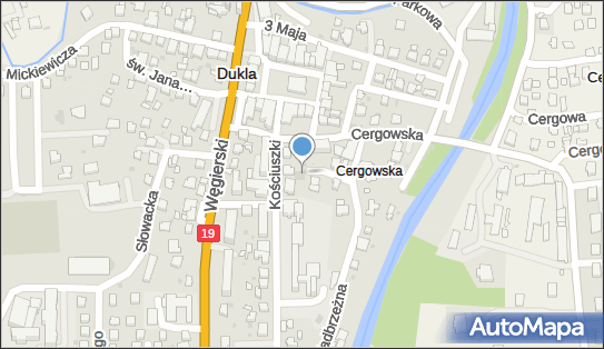 Komora celna, Kościuszki Tadeusza, gen. 7, Dukla 38-450 - Ciekawe miejsce