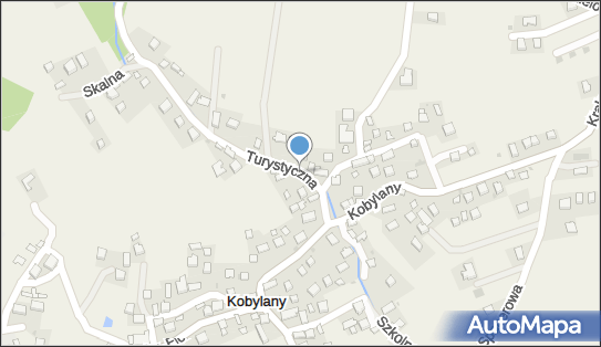 Koryto potoku drogą przez wieś, Turystyczna 5, Kobylany 32-082 - Ciekawe miejsce