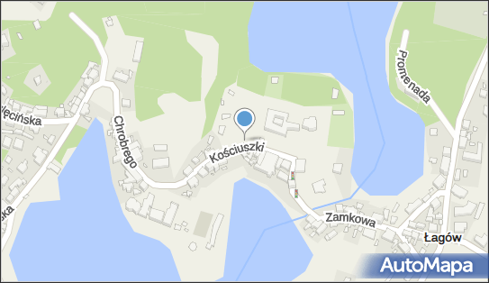 Mur historyczny, mury obronne nr rej. 116/51 z 1951.04.13, Łagów - Ciekawe miejsce