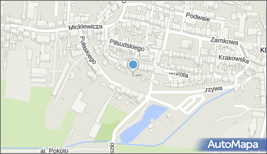 Mur historyczny, nr rej.: 247/2016 z 2016-03-09, Kluczbork - Ciekawe miejsce