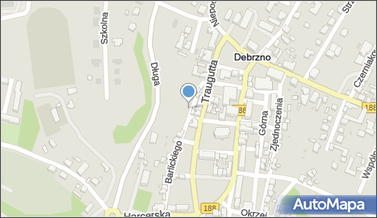 Mur historyczny, Traugutta Romualda, gen.188 16A, Debrzno 77-310 - Ciekawe miejsce