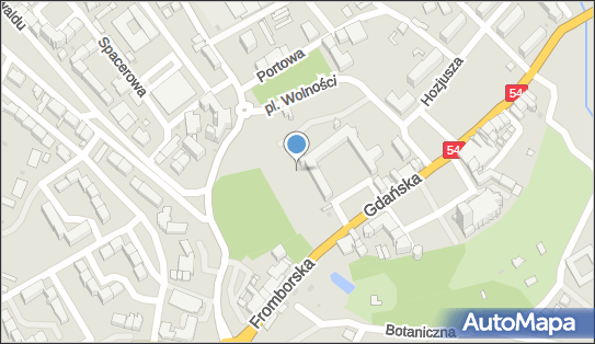 Mur historyczny, Gdańska54 17, Braniewo 14-500 - Ciekawe miejsce