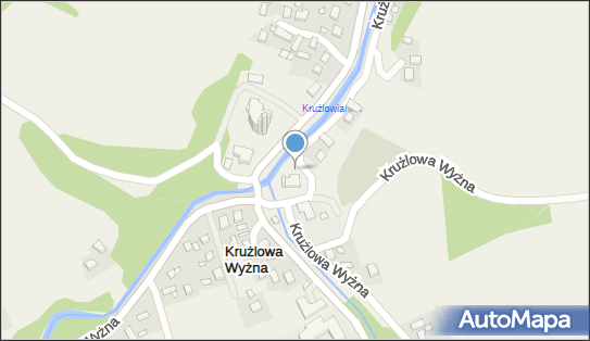 Mur historyczny, Krużlowa Wyżna 3, Krużlowa Wyżna 33-325 - Ciekawe miejsce