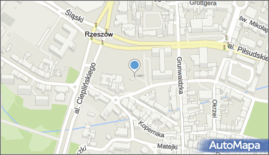 Mur historyczny, Skwer św. Jana z Dukli, Rzeszów 35-213 - Ciekawe miejsce