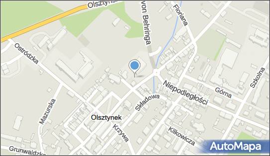 Mur historyczny, Zamkowa 6a, Olsztynek 11-015 - Ciekawe miejsce