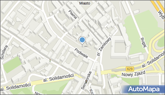 Mur historyczny, Piwna 7A, Warszawa 00-265 - Ciekawe miejsce