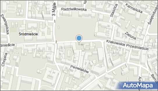 Plac Józefa Czechowicza, Krakowskie Przedmieście 44, Lublin 20-002 - Ciekawe miejsce