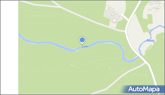 Progi skalne - wodospady rz. Sopot w Hamerni, Hamernia, Hamernia 23-460 - Ciekawe miejsce