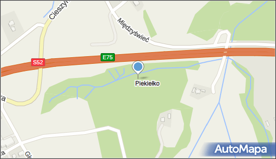 Ruiny grodu Gołęszyców, Piekiełko - Ciekawe miejsce