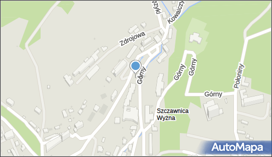 Stara Pijalnia wód, Park Górny, Szczawnica 34-460 - Ciekawe miejsce