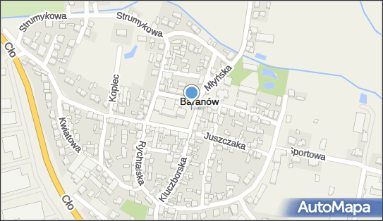stara pompa wodna, Rynek 21, Baranów 63-604 - Ciekawe miejsce