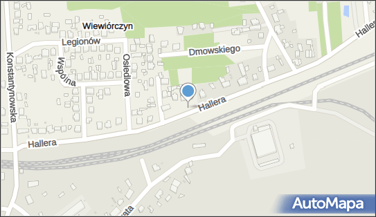 Stara ręczna pompa strażacka, gen. Józefa Hallera 29 98-100 - Ciekawe miejsce