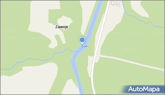 Warstwy krośnieńskie w potoku Wisłok, Zawoje - Ciekawe miejsce