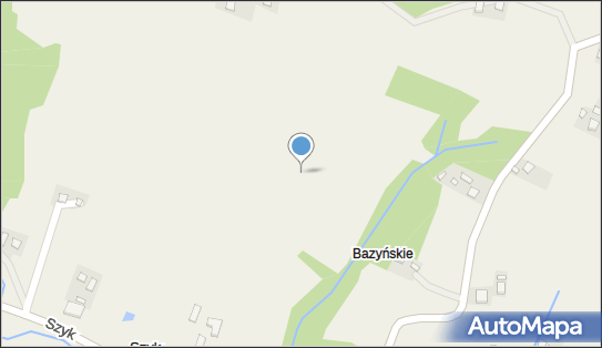 Zamczysko - domniemane grodzisko, Szyk, Szyk 34-620 - Ciekawe miejsce