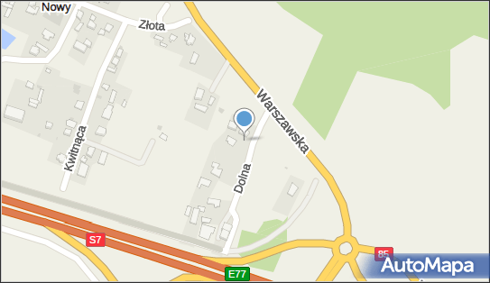 Zbór mennonitów, Dolna 2, Kazuń Nowy - Ciekawe miejsce