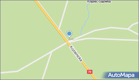 Źródła potoku Krępiec w Rezerwacie Krępiec, Kozienicka 26-930 - Ciekawe miejsce