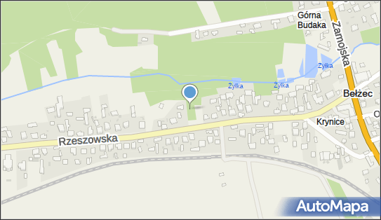Źródlisko rz. Żyłka, Rzeszowska865 34, Bełżec 22-670 - Ciekawe miejsce