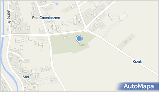 Cmentarz z I wojny światowej, Borzęcin, Borzęcin 32-825 - Cmentarz z I wojny światowej