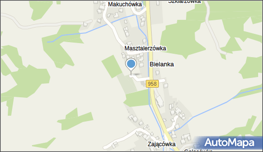 Cmentarz w Bielance, DW 958, Bielanka 34-723 - Cmentarz