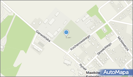 Cmentarz w Miastkowie Kościelnym, Garwolińska / Kochanowskiego 08-420 - Cmentarz