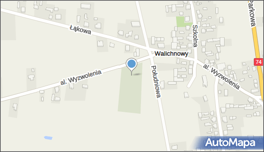 Cmentarz w Walichnowach, al. Wyzwolenia, Walichnowy 98-420 - Cmentarz