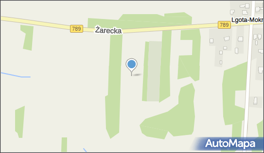Cmentarz, DW 789, Lgota-Mokrzesz - Cmentarz