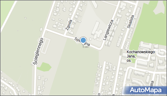 Nowy, Spokojna, Kielce 25-379 - Cmentarz