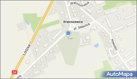 Parafialny w Bratoszewicach, Plac Staszica Stanisława 2 95-011 - Cmentarz