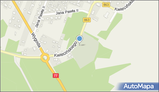 Parafialny w Kopkach, DW 863, Kwiecińskiego, Kopki 37-420 - Cmentarz, numer telefonu