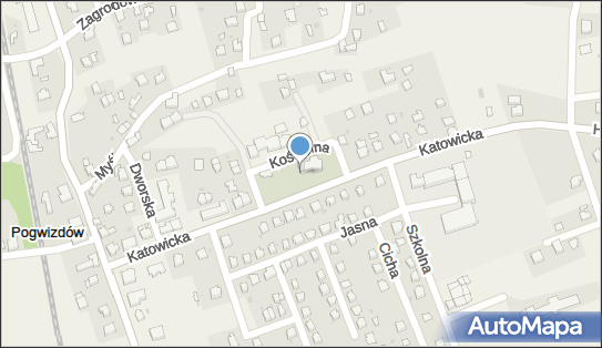 Parafialny w Pogwizdowie, Katowicka x Kościelna, Pogwizdów 43-418 - Cmentarz, numer telefonu