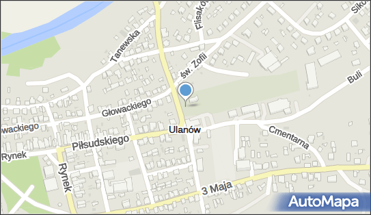 Parafialny w Ulanowie, DW858, Świętej Trójcy, Ulanów 37-410 - Cmentarz, numer telefonu